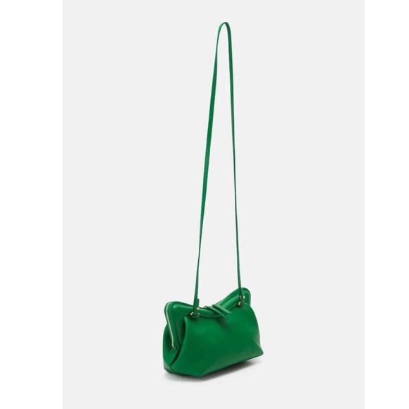 Mansur Gavriel Mini M Frame Convertible Crossbody Bag NWT Grass Green - Picture 6 of 15